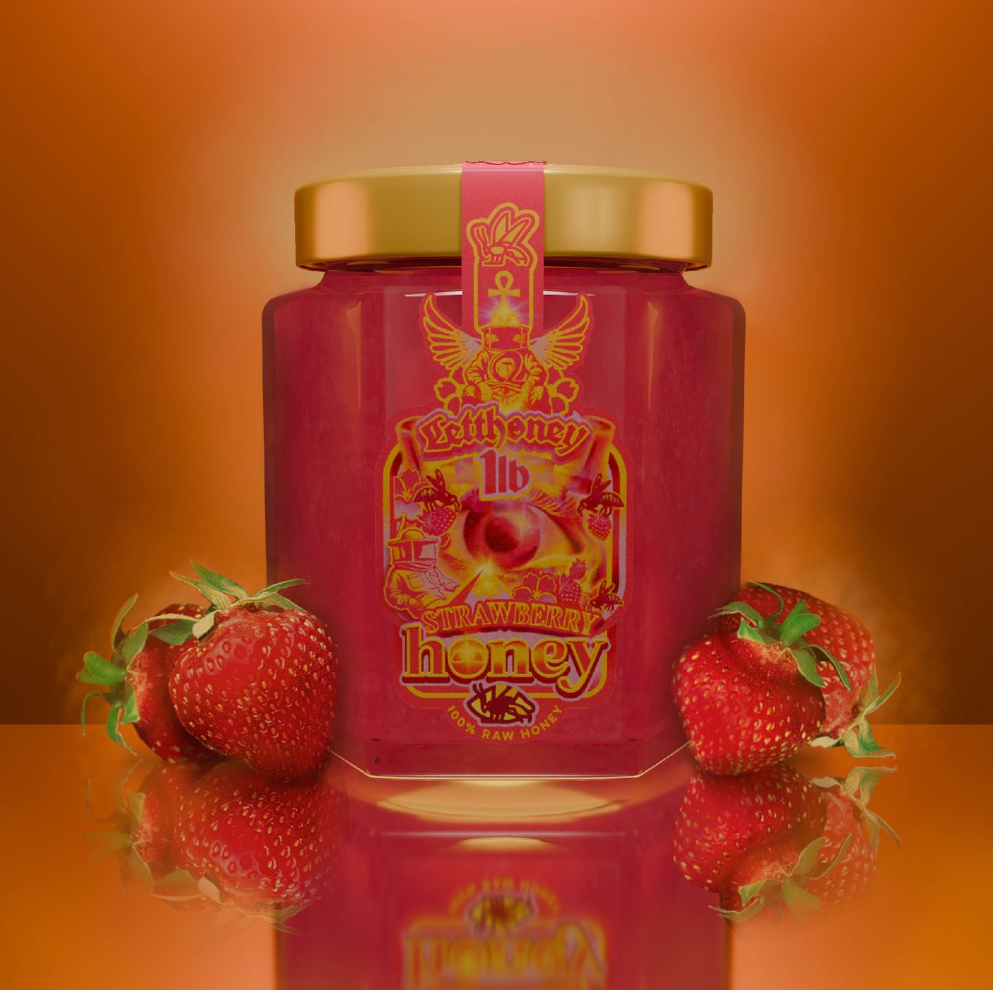 Strawberry Honey 1LB