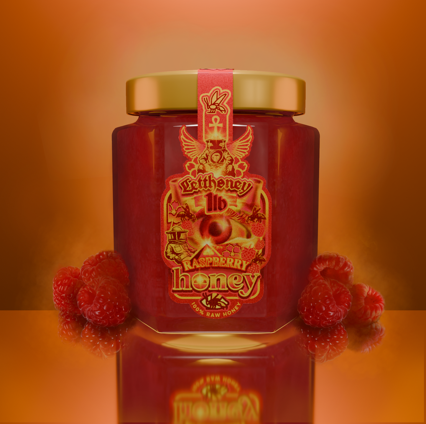 Raspberry Honey 1LB