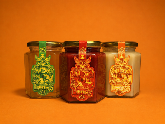 3x 1Lb RASPBERRY, WHIPPED, SPRING bundle