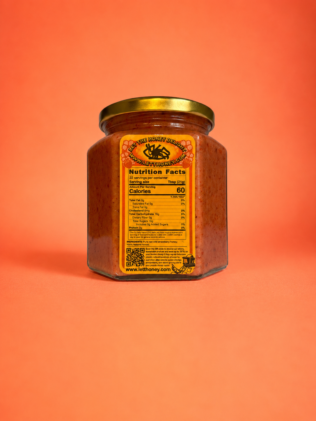 Strawberry Honey 1LB